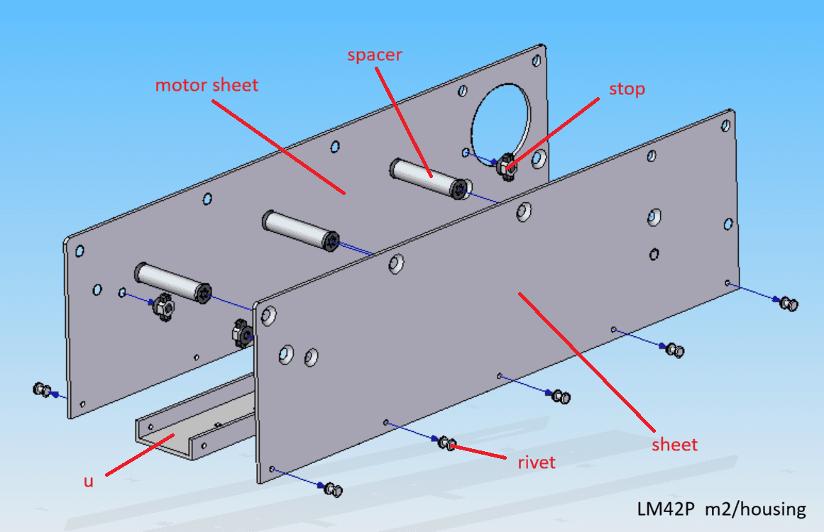 Housing Module exploded view